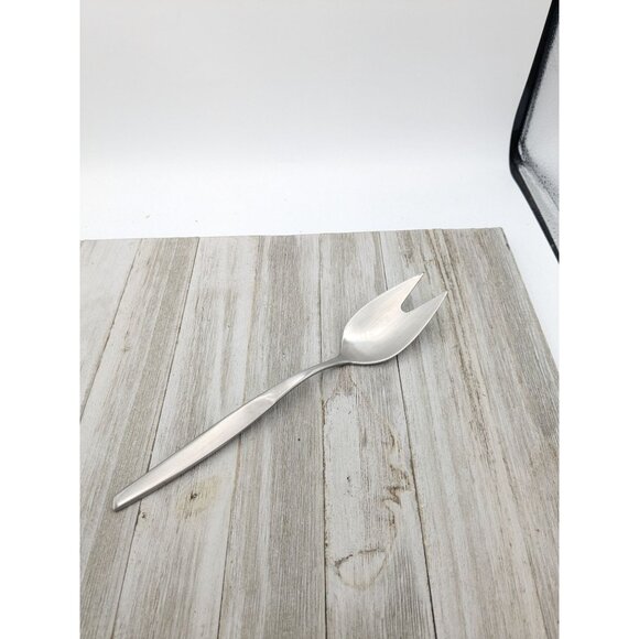 Gustav Stainless Steel Cold Meat Salad Serving Fork Sweden 10" - Picture 1 of 8